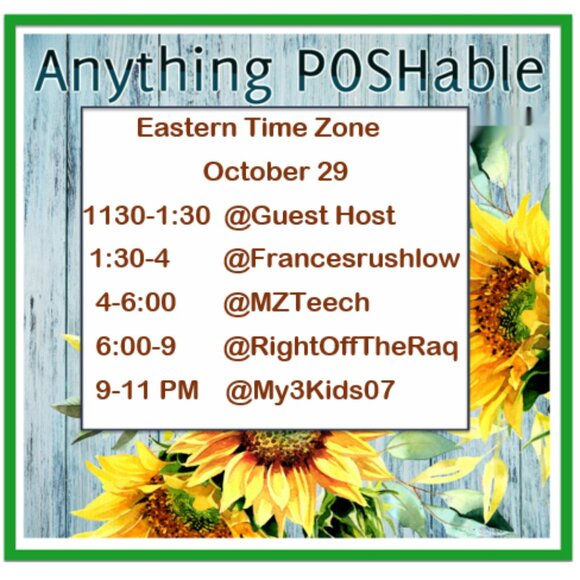 Anything POSHable Wednesday Show! - Picture 1 of 7